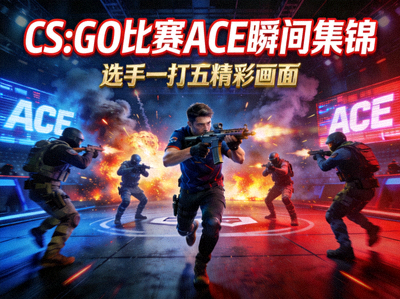 CS:GO比赛ACE瞬间集锦封面 - 选手一打五精彩画面